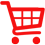 red shopping cart icon