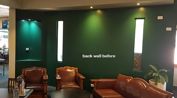 Artificial Green Walls with multi-TV screens in Sports Bar... image 8