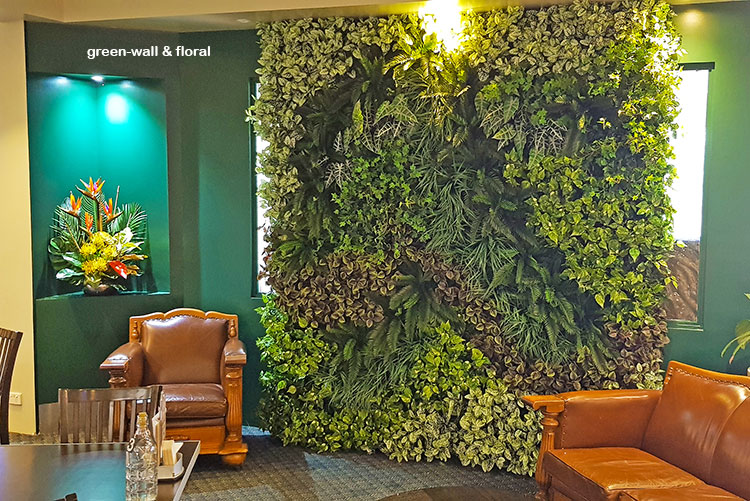 Artificial Green Walls with multi-TV screens in Sports Bar... image 9