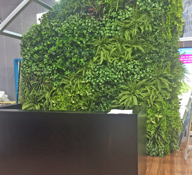 Artificial Green Walls- demountable panels for exhibition display image 8
