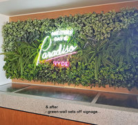 Opening Soon?..time for a quick 'green-facelift'...