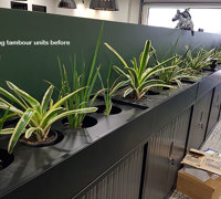 Warehouse to Head Office revamp, with a little 'green' help!
