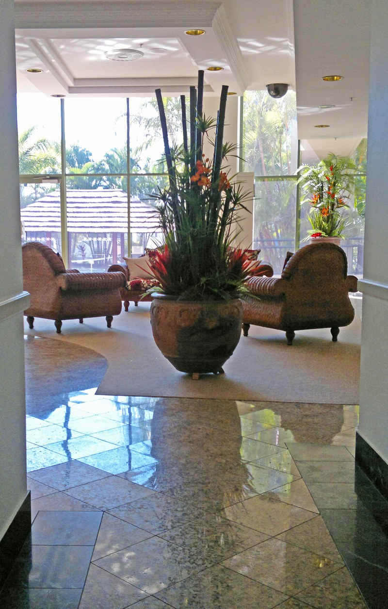 Existing Planters revamped in apartment foyer image 4