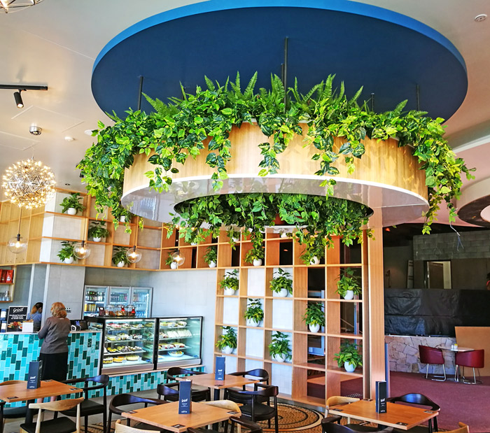 Raised Planter & Green-Wall in Club Foyer image 11
