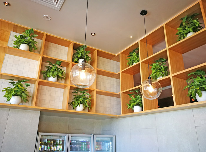 Raised Planter & Green-Wall in Club Foyer image 3