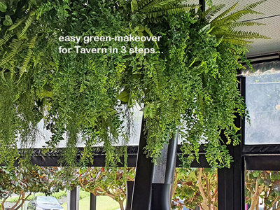 Adding Greenery to Tavern in 3 easy steps...