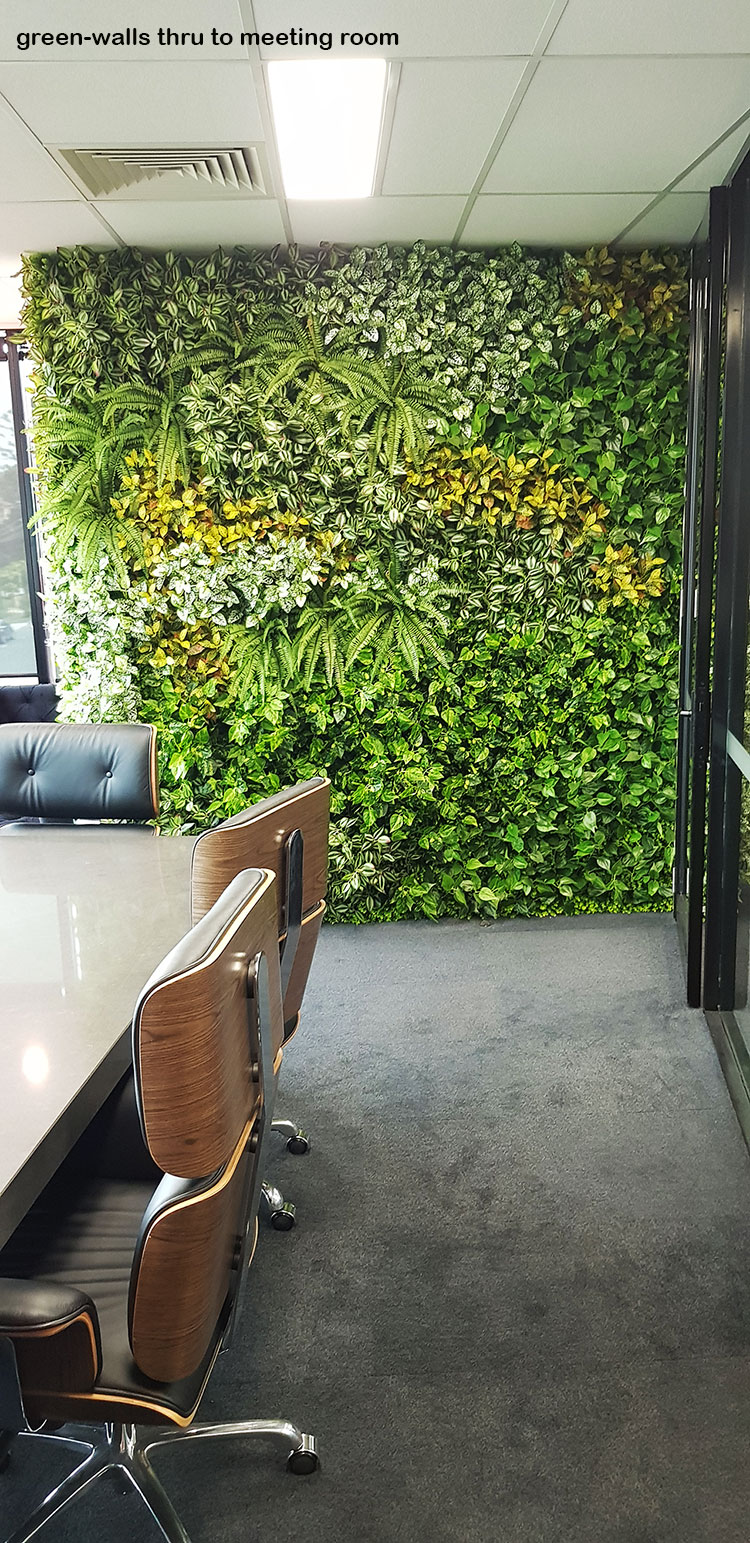 Offices get a 'lift' with vibrant green-walls from reception to boardroom... image 6