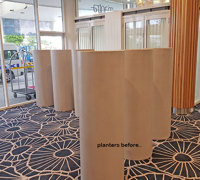 Before & After Shots...... low Planters 3