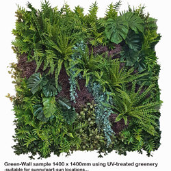 Living Walls- deluxe UV 120 x 120cm - artificial plants, flowers & trees - image 1