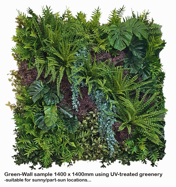 Articial Plants - Living Walls- deluxe UV 180 x 150cm