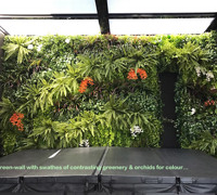 Artificial Green Wall as 'finishing touch' for Spa area