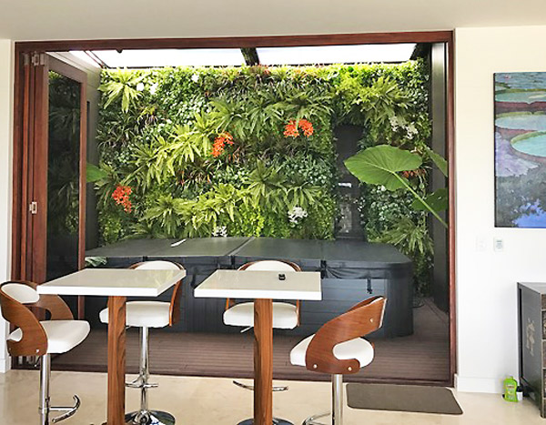 Artificial Green Wall as 'finishing touch' for Spa area image 6
