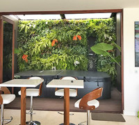 Artificial Green Wall as 'finishing touch' for Spa area