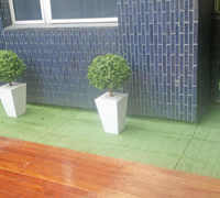 Deck Planters in Office Tower