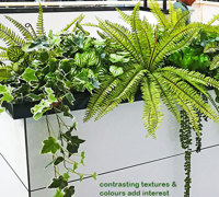 Kiosk in mall gets green 'finishing touch'