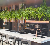 Greenery complements Builder's stunning new Display Centre...