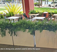 Modern Japanese Restaurant- re-imagined using a green-theme...