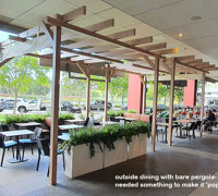Modern Japanese Restaurant- re-imagined using a green-theme...