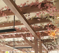 Modern Japanese Restaurant- re-imagined using a green-theme...