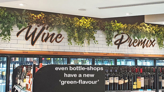 Bottle-Shops have a new 'green-flavour'!
