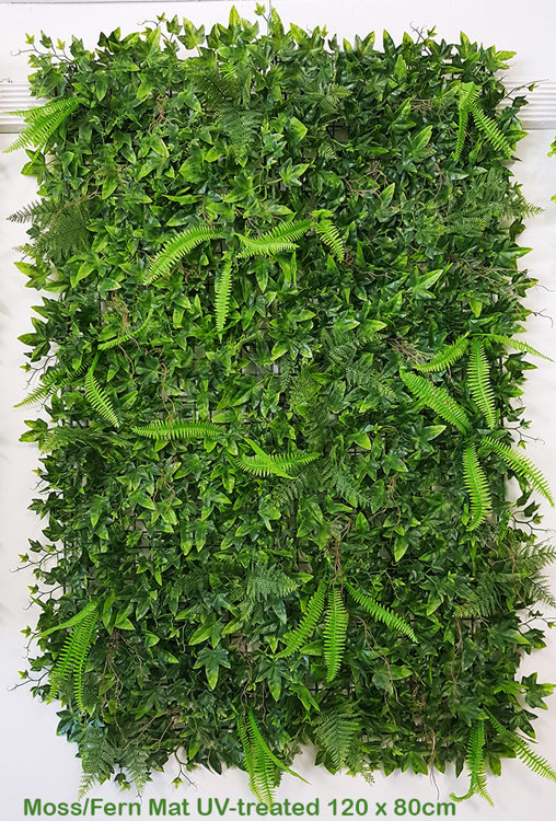 Articial Plants - Wall-Panels Ivy/Fern UV panel x4 [approx 1m2]
