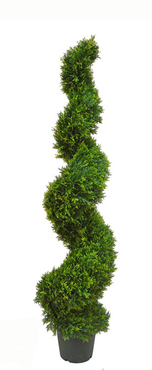 Articial Plants - Cedar Spirals 1.5m UV