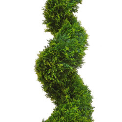 Cedar Spirals 1.5m - artificial plants, flowers & trees - image 9