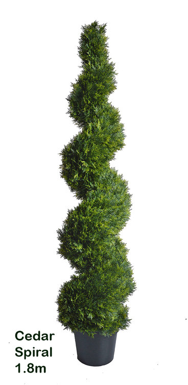 Articial Plants - Cedar Spirals 1.8m