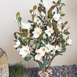 Magnolia Tree - flowering 1.6m - artificial plants, flowers & trees - image 2