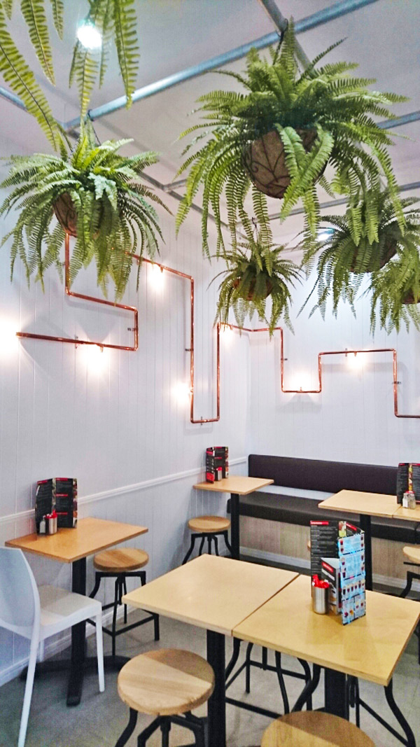 Hanging Baskets- Artificial Ferns (large)