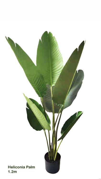 Articial Plants - Heliconia Palms- 1.2m small