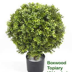 Boxwood Topiary 55cm UV - artificial plants, flowers & trees - image 10