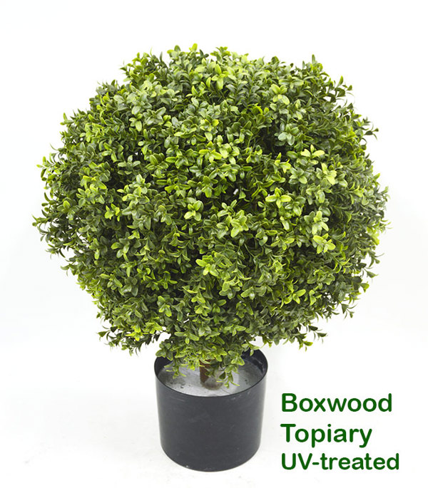 Articial Plants - Boxwood Topiary 55cm UV