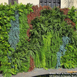 UV-Trailer: 'Silver Falls' Fern 70cm - artificial plants, flowers & trees - image 8