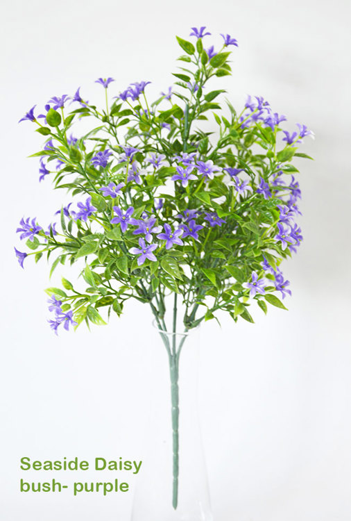 Articial Plants - Seaside Daisy Bush- purple [UV-treated]