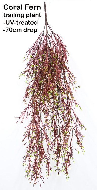 Articial Plants - UV-Trailer: Coral Fern 70cm