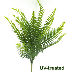 Boston Fern- trailing UV-treated - artificial plants, flowers & trees - image 1