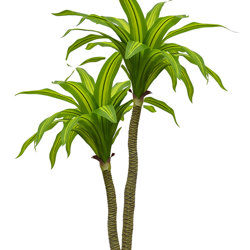 Happy Plant 1.3m double  - artificial plants, flowers & trees - image 7
