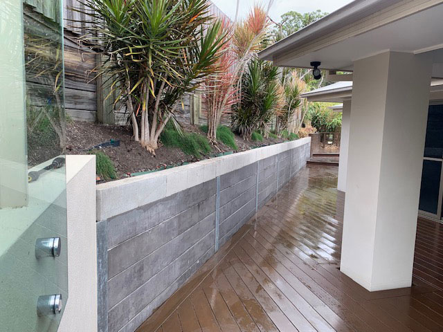 Turning an unsightly block wall into a green Feature... image 6