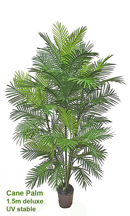 Articial Plants - Cane Palm 1.5m deluxe UV-stable