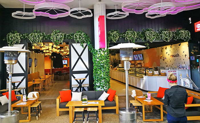 Artificial Greenery for VISUAL IMPACT in restaurant image 2