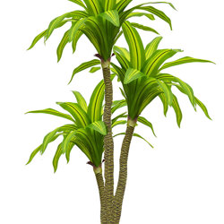 Happy Plant 1.9m quadruple-head - artificial plants, flowers & trees - image 9