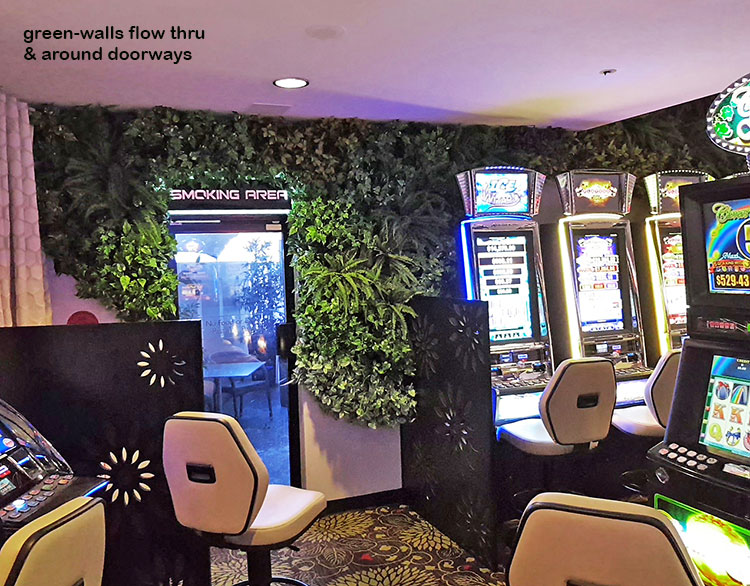 Flowing Green-Wall design for Gaming Rooms... image 7