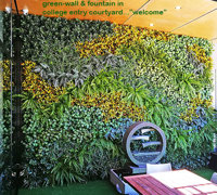 New Campus requires greenery throughout...