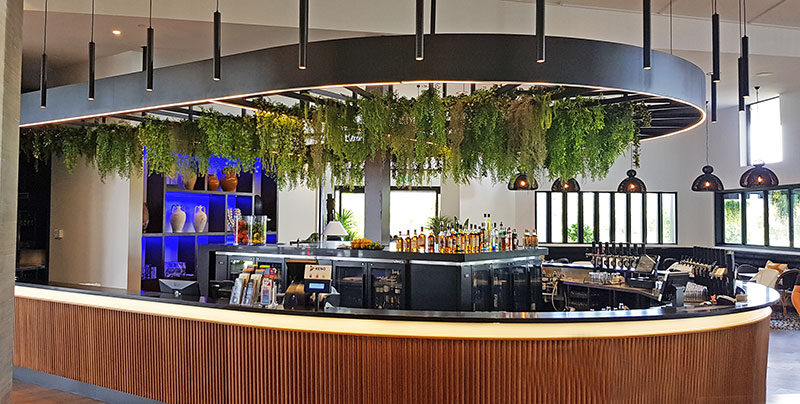 Contempo Bar in new Tavern gets 'finishing green-touch'...