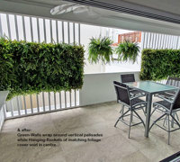 Bella's new private Green-Room...