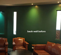 Before & After Shots..... Green-Walls 5