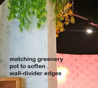 Artificial Greenery for VISUAL IMPACT in restaurant