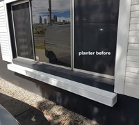 Before & After Shots..... Outdoor Planters