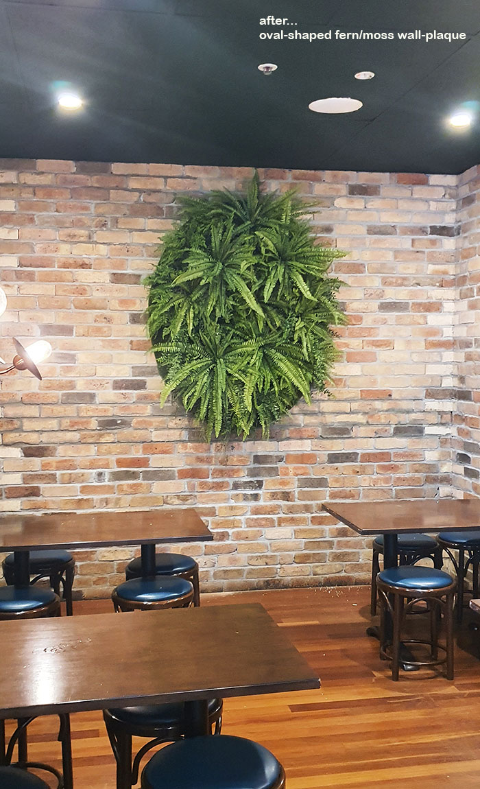 Latest Green-Accents for inner-city Cafe...